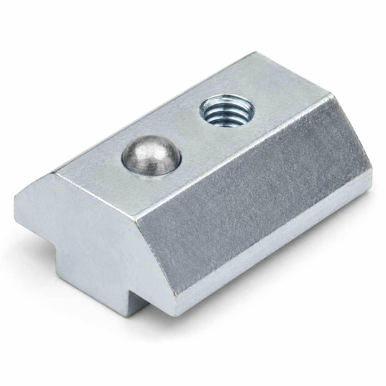 T-Slot Nut 8 St M5, heavy, bright zinc-plated