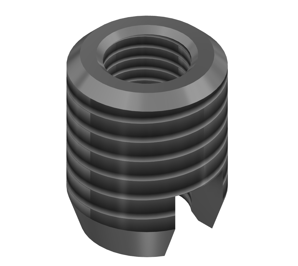 Ensat threaded insert S12/M8, zinc-plated-10