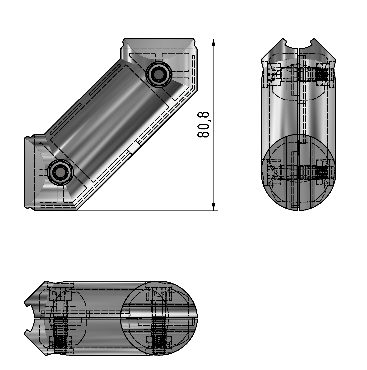 Angle Connector Set D28