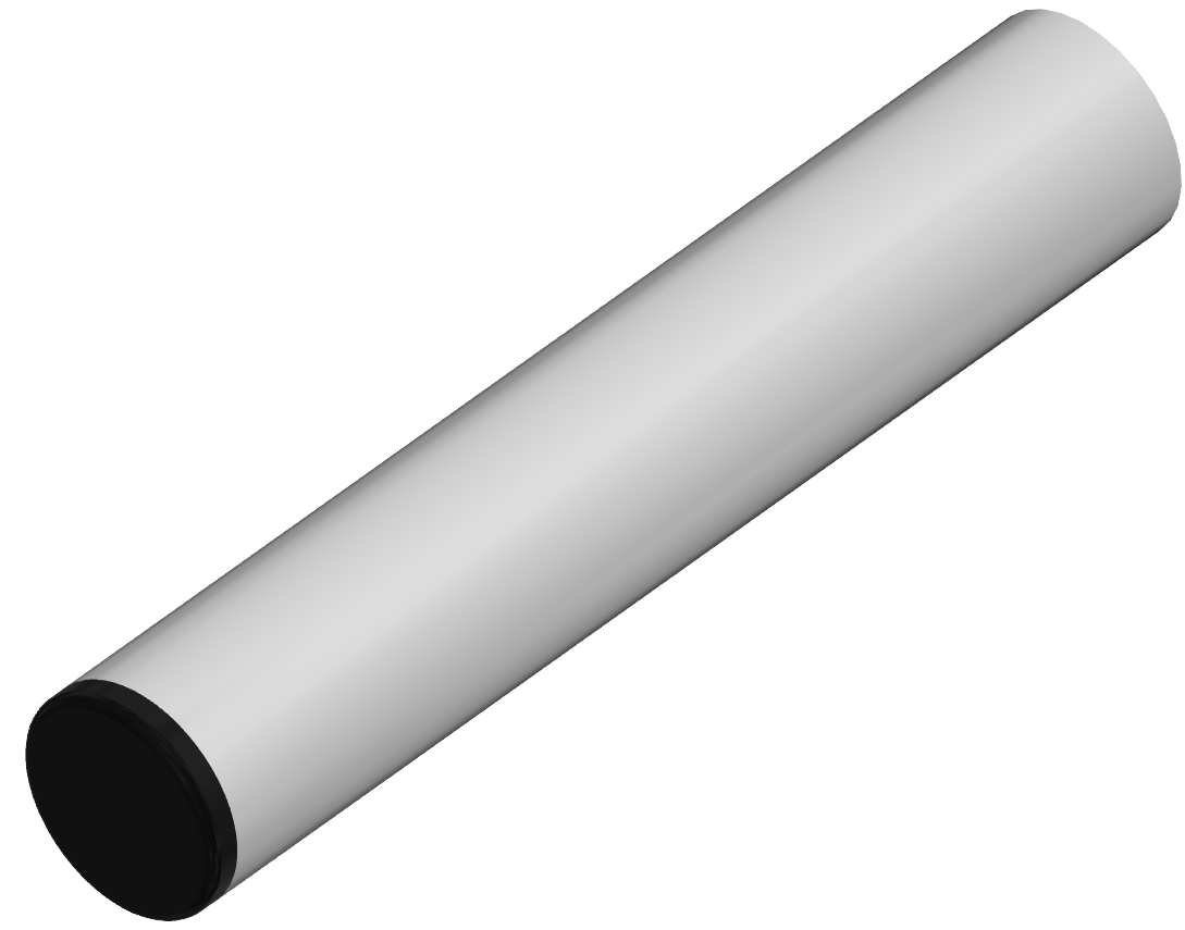 Cap Tube A, black