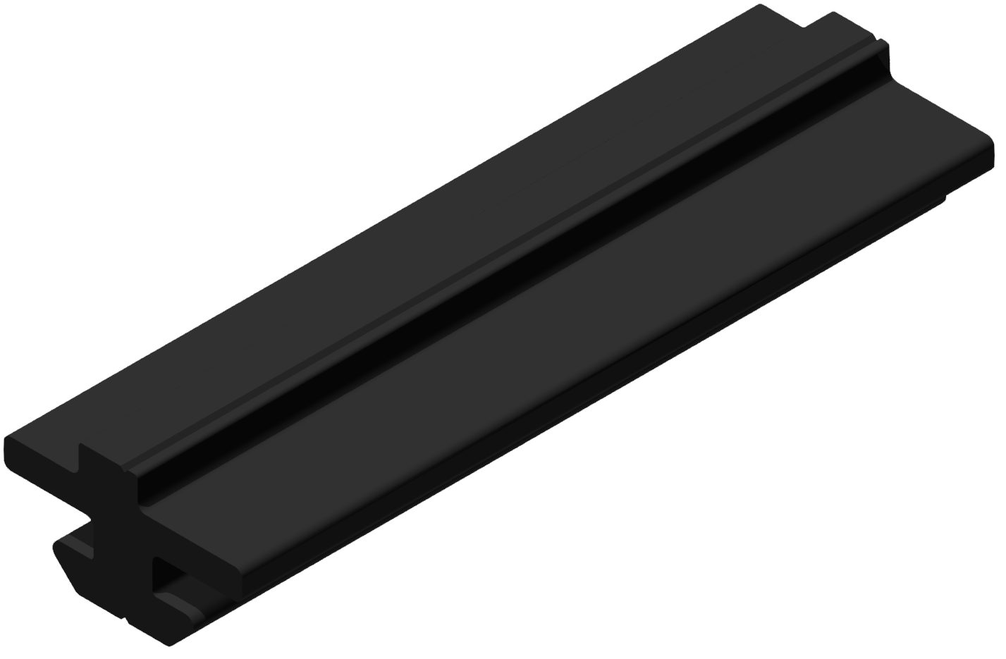 Slide Guide Strip 8/8e, black