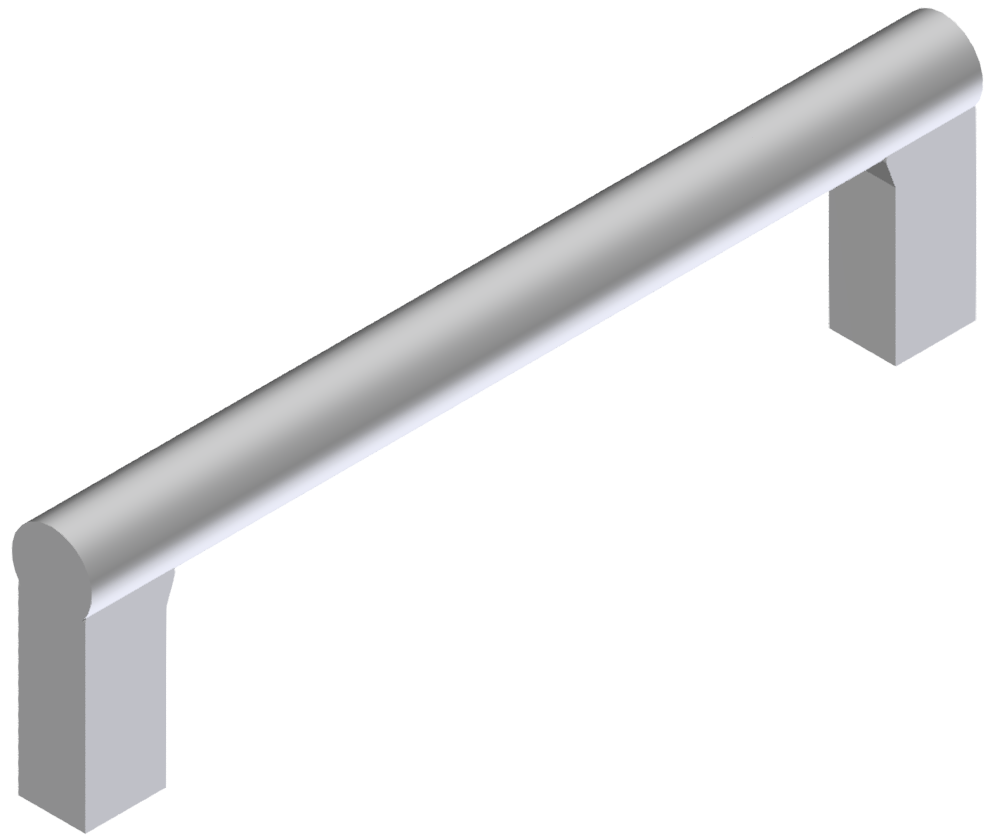 Handgriff X 120, natur-8