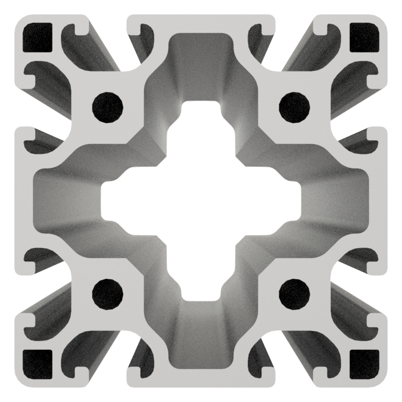 Profil 8 80x80 leicht, natur