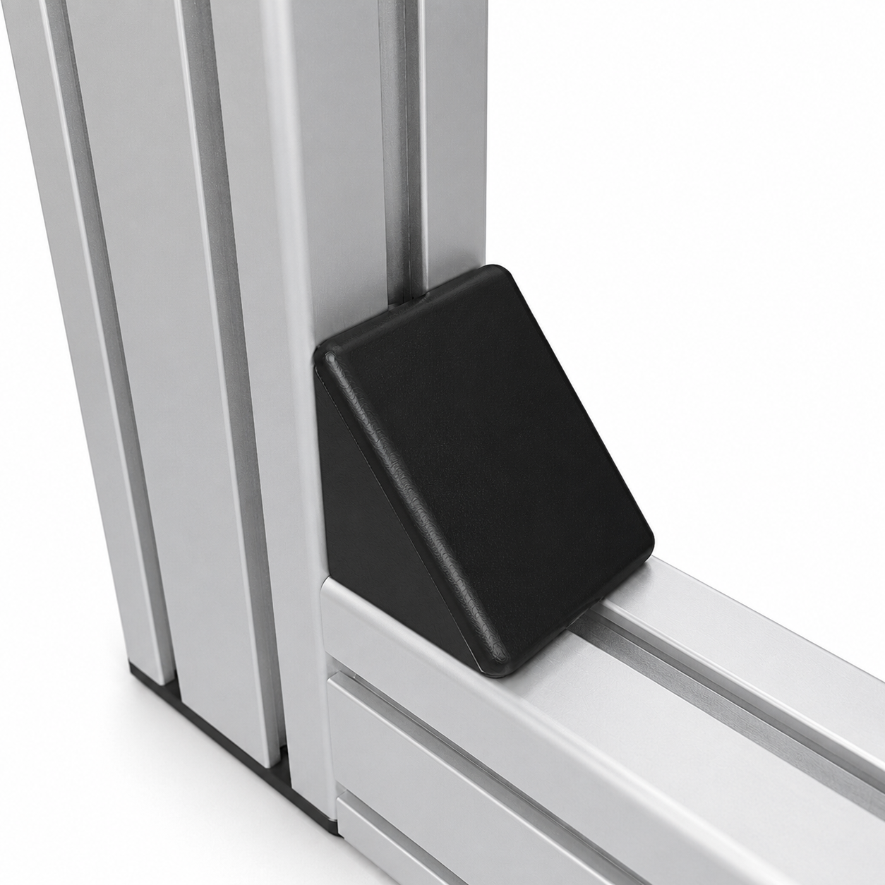 Winkelsatz 8 40x40, komplett schwarz