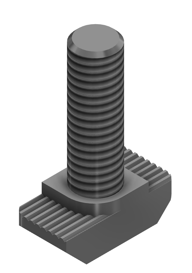 Hammerkopfschraube M6x20, verzinkt-8