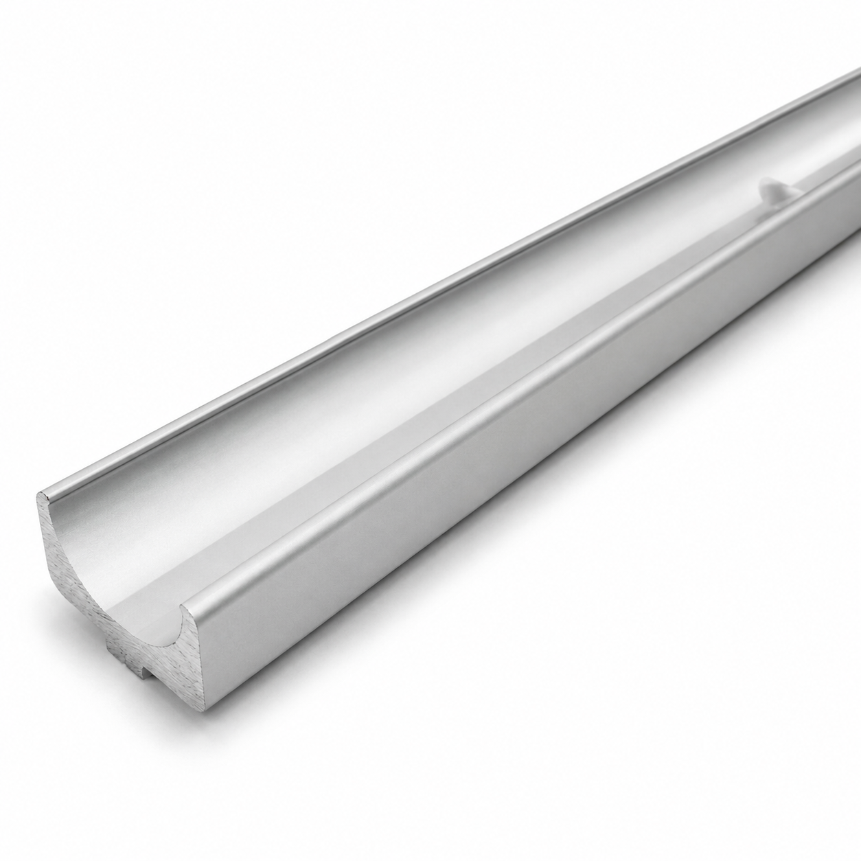 Wellenklemmprofil 8 D25, natur