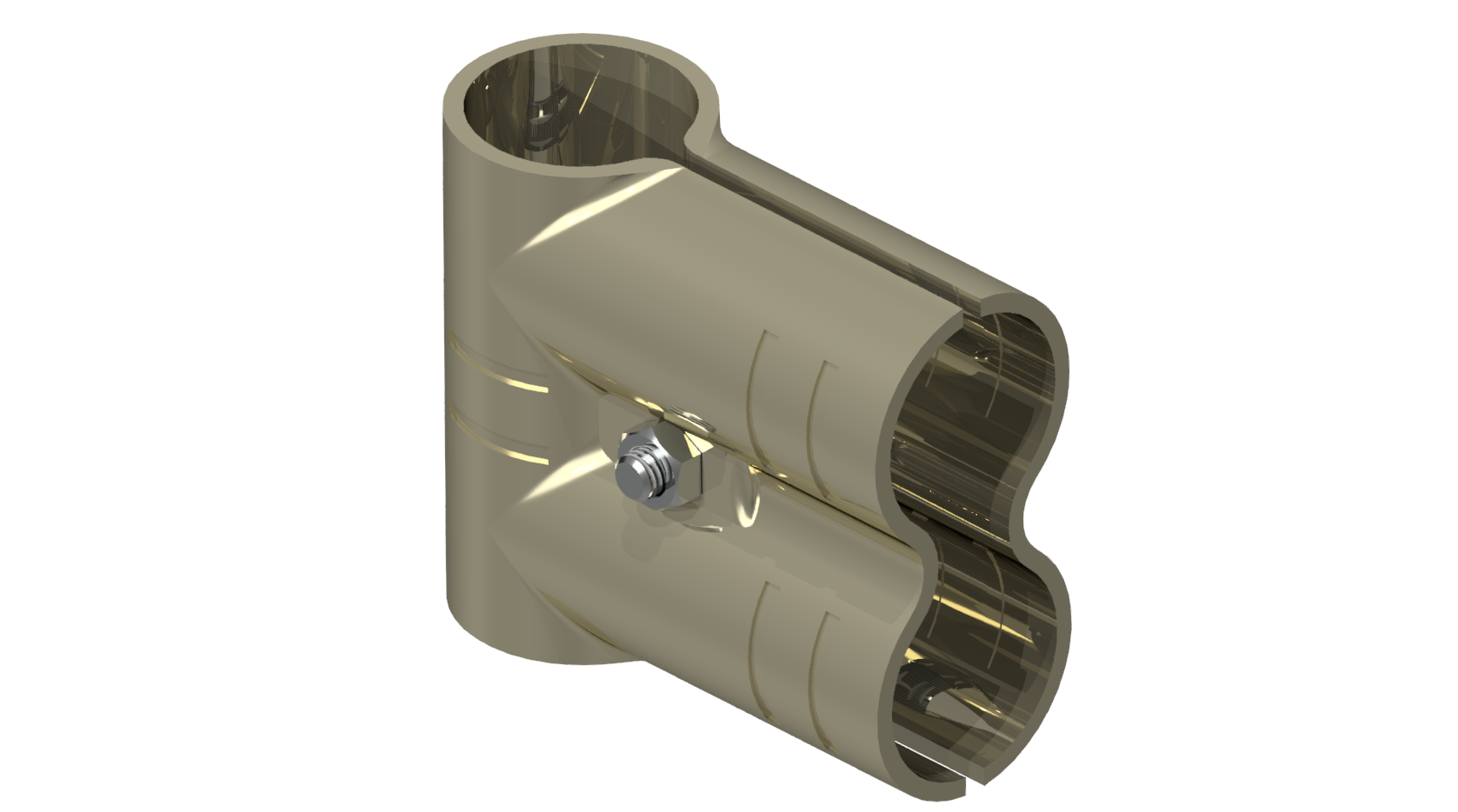 Parallel connector set with double connection