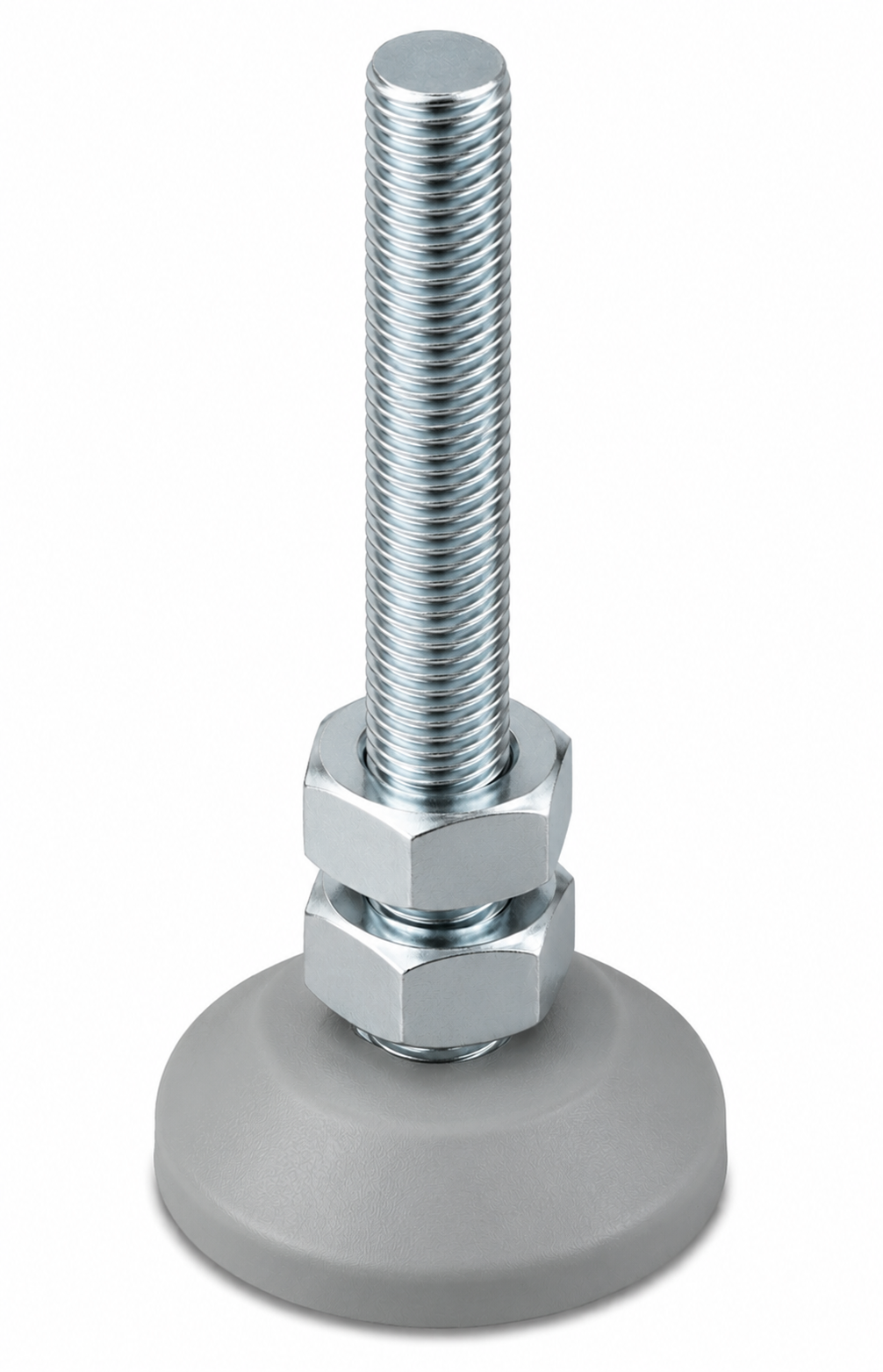 Stellfuß D40, M10x100, grau