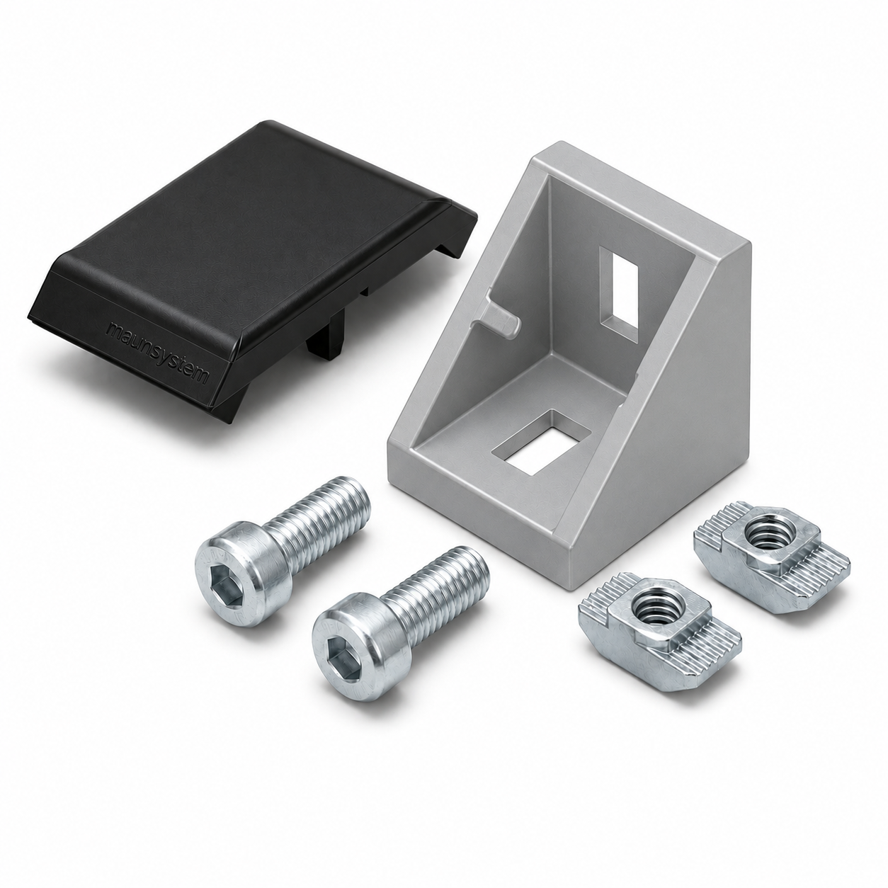 Winkelsatz 30x30, natur grau-8
