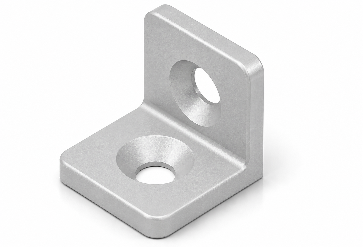 Kątownik 5 20, białe aluminium zbliżone do RAL 9006