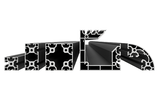 Baureihe-8 X + XMS Aluminiumprofile
