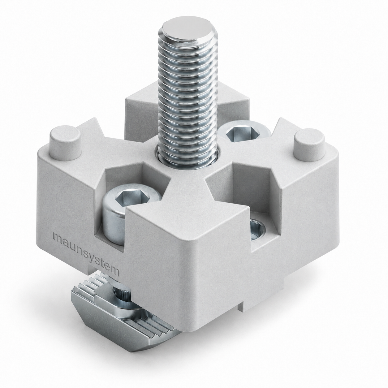T-Verbinder 30x30, weißaluminium-8
