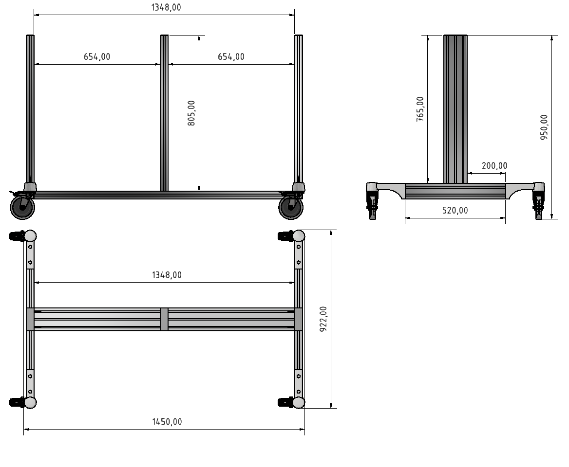 System Mobile Frame T82M