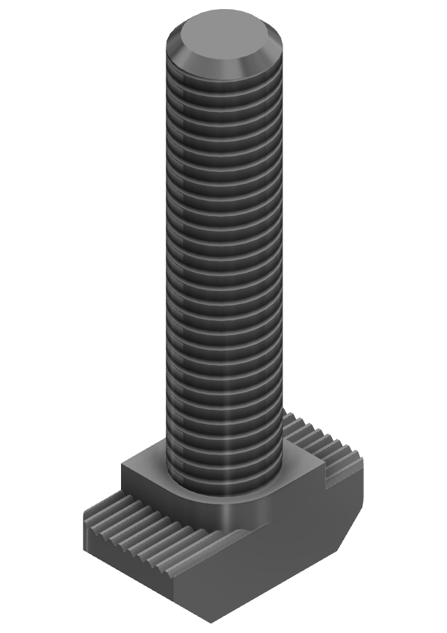 Hammerkopfschraube M8x40, Edelstahl-10