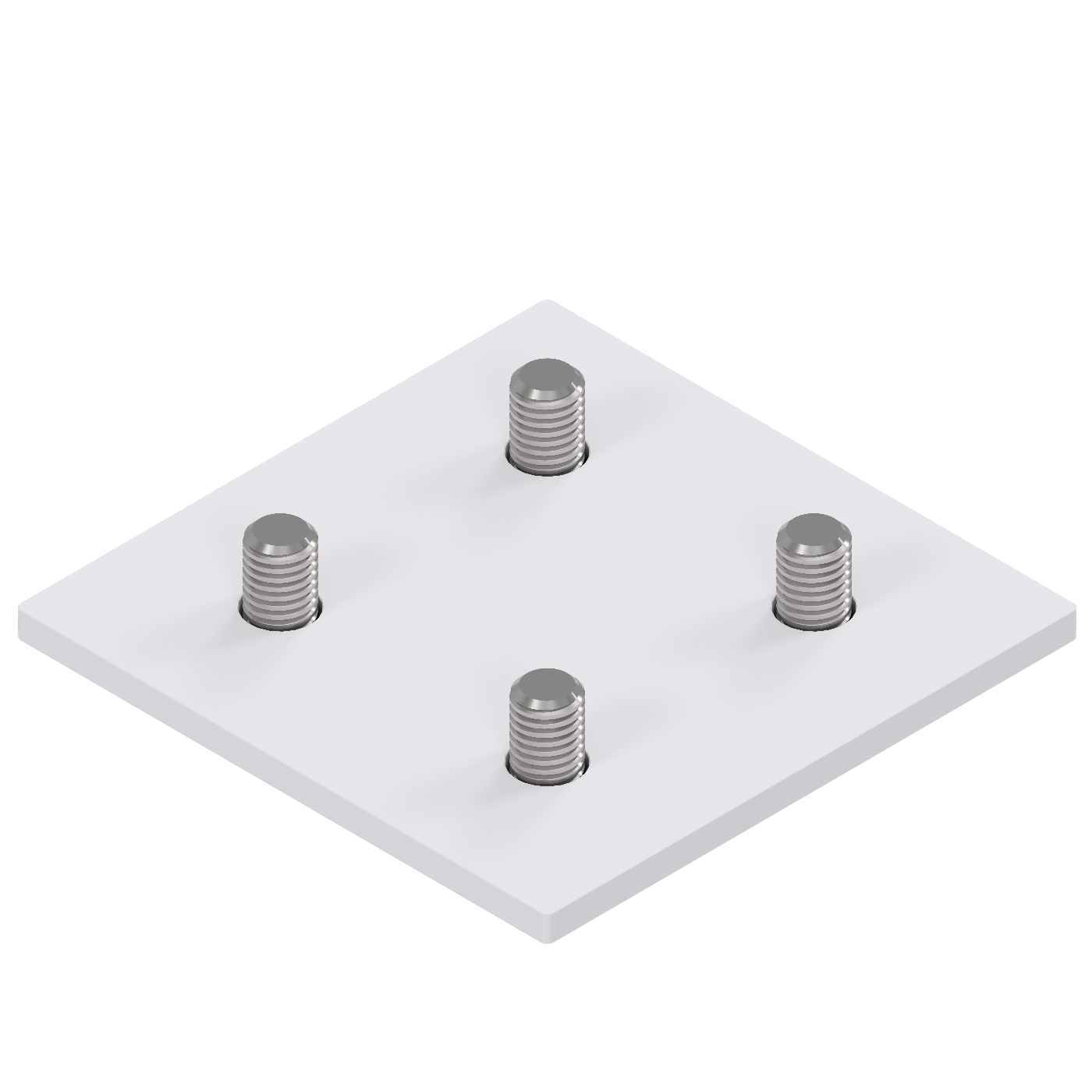 Abdeckkappe X 8 80x80 Al