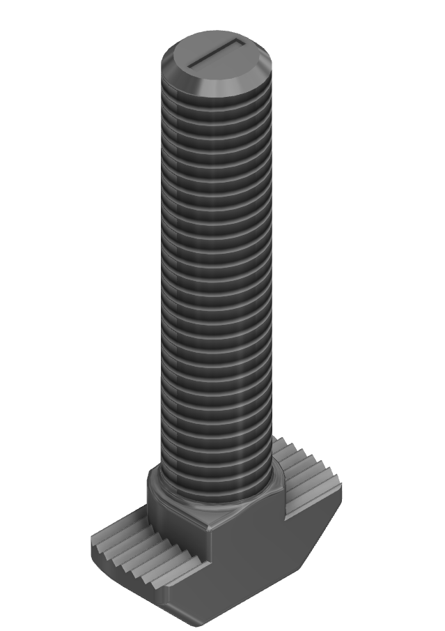 Hammerkopfschraube M8x50, verzinkt-10