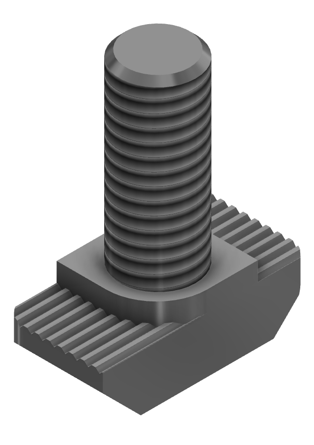 Hammerkopfschraube M6x16, verzinkt-8