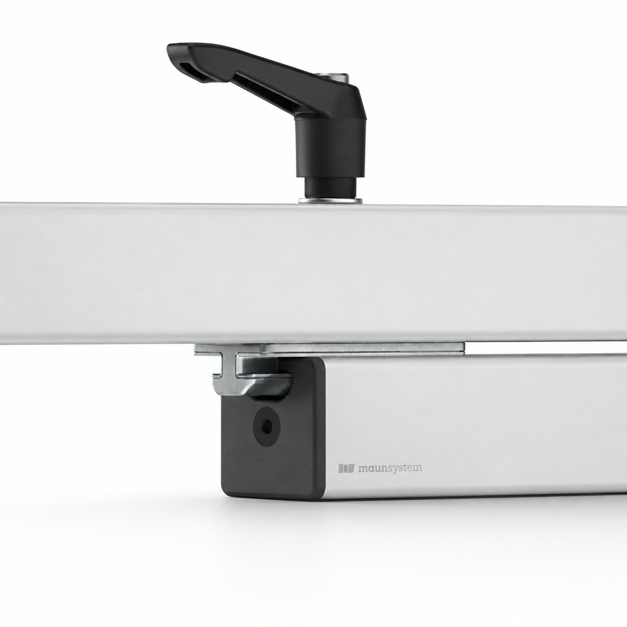 Gleitschlitten-Führung 8 80x40 mit Schlittenklemmung