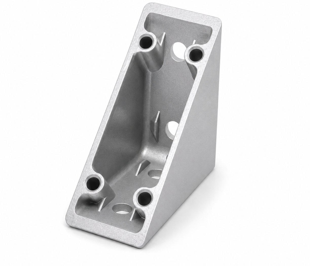 Winkel 6 60x60 Zn, weißaluminium