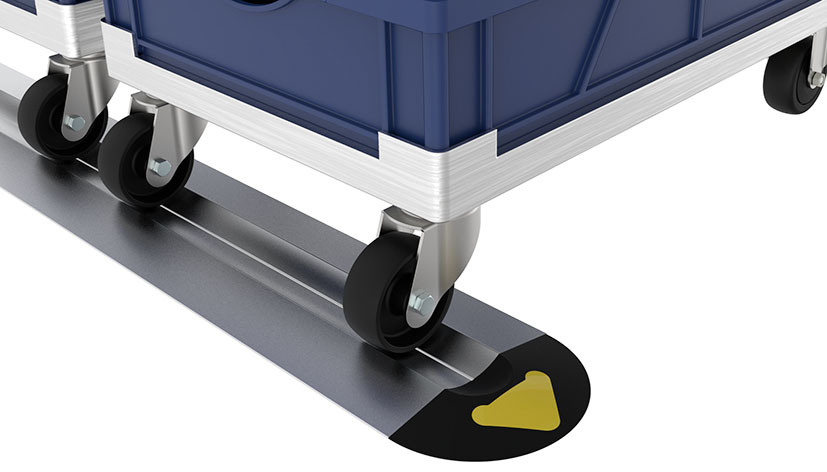 Parking rail high-high