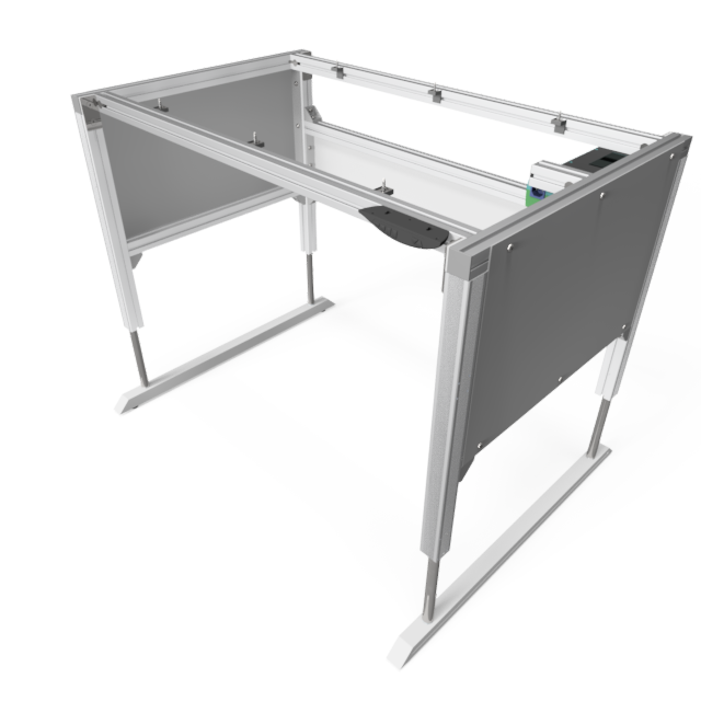 Basic Line ergo  table frame