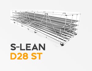 S-LEAN Baukasten D28 Stahl