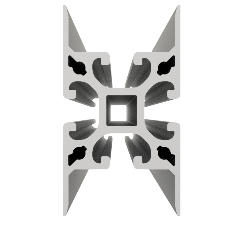 Behälterprofil 8 80x40, natur Behälterprofil 8 80x40, natur