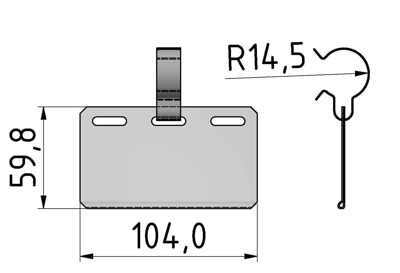 Label Hanger D30-100