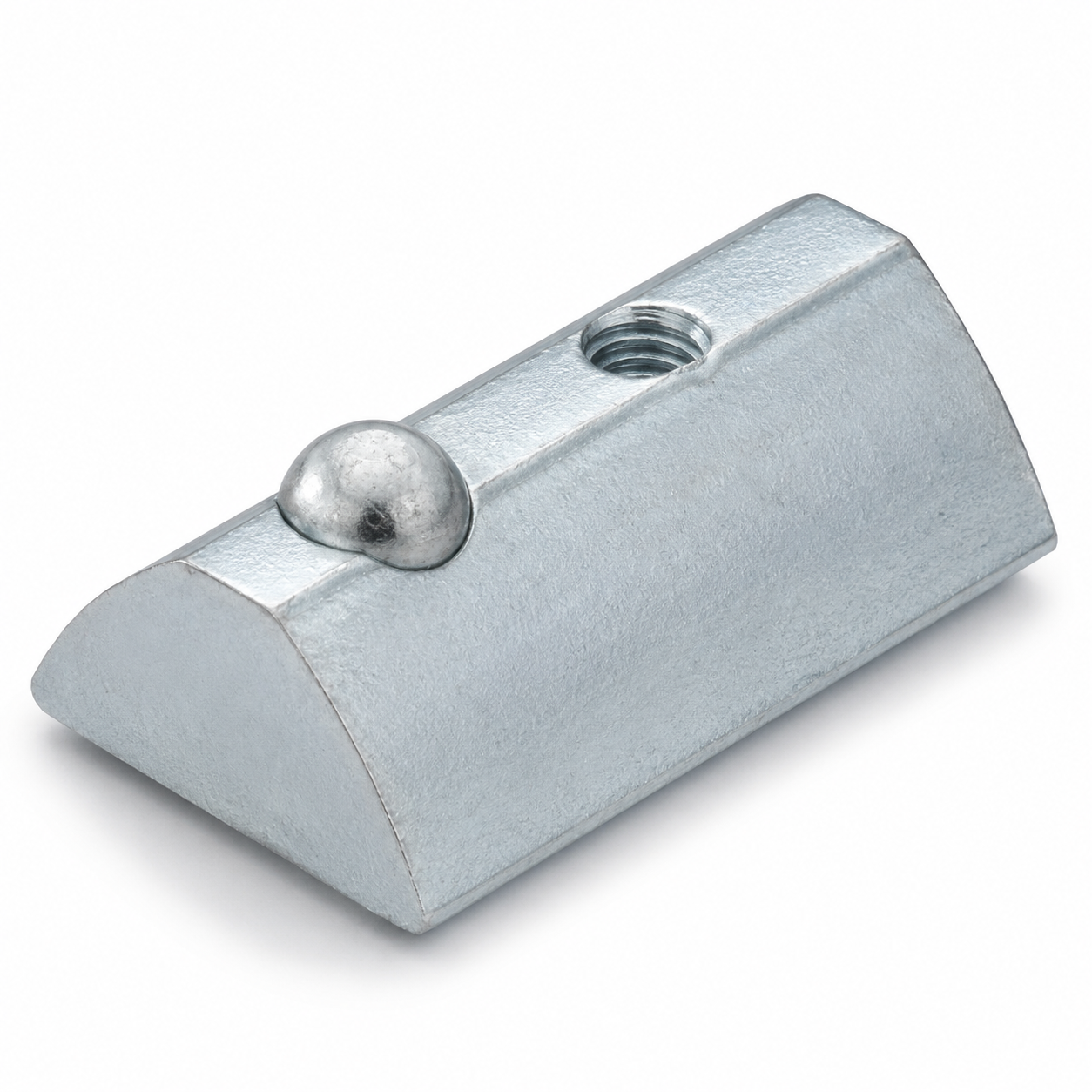 T-Slot Nut 8 St M4, bright zinc-plated