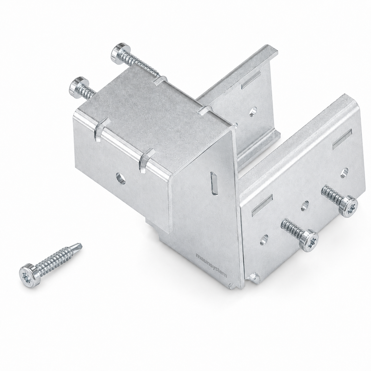 Holding Bracket with Stop Set Alu-D28