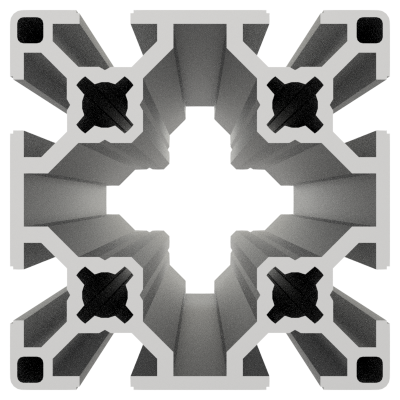 Strebenprofil 60x60 Strebenprofil 60x60