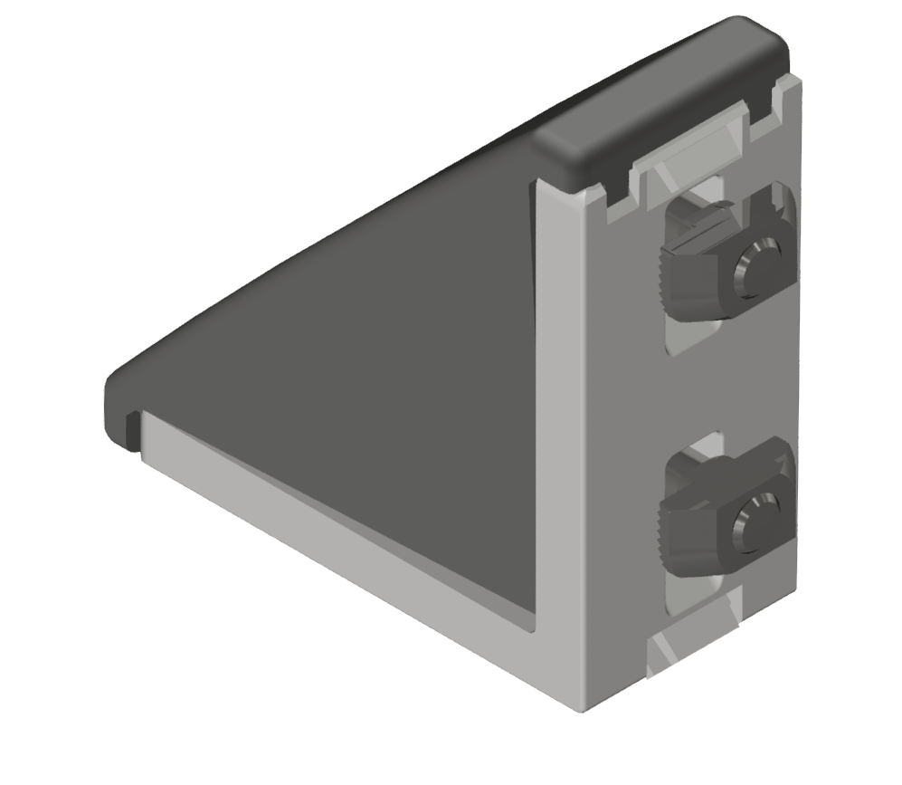 Winkelsatz 30x60, weißaluminium-8