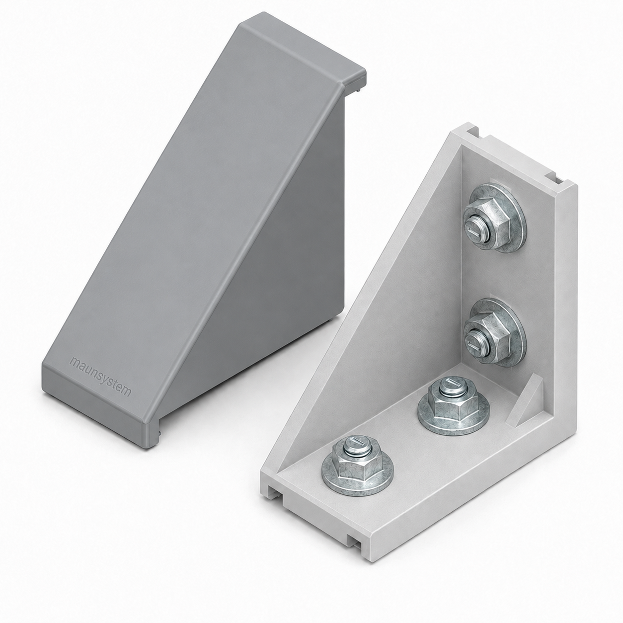 Winkelsatz 45x90, natur grau-10
