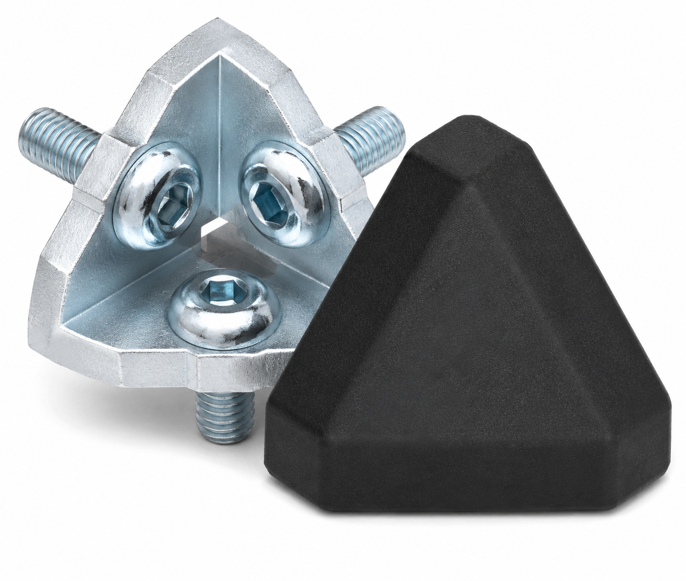 Verbindungssatz 8 40x40-45°, schwarz