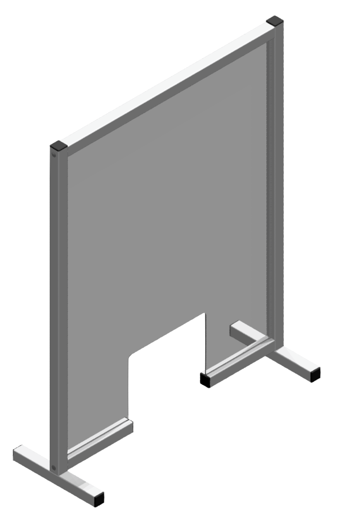 Schutzaufsteller Variante 1