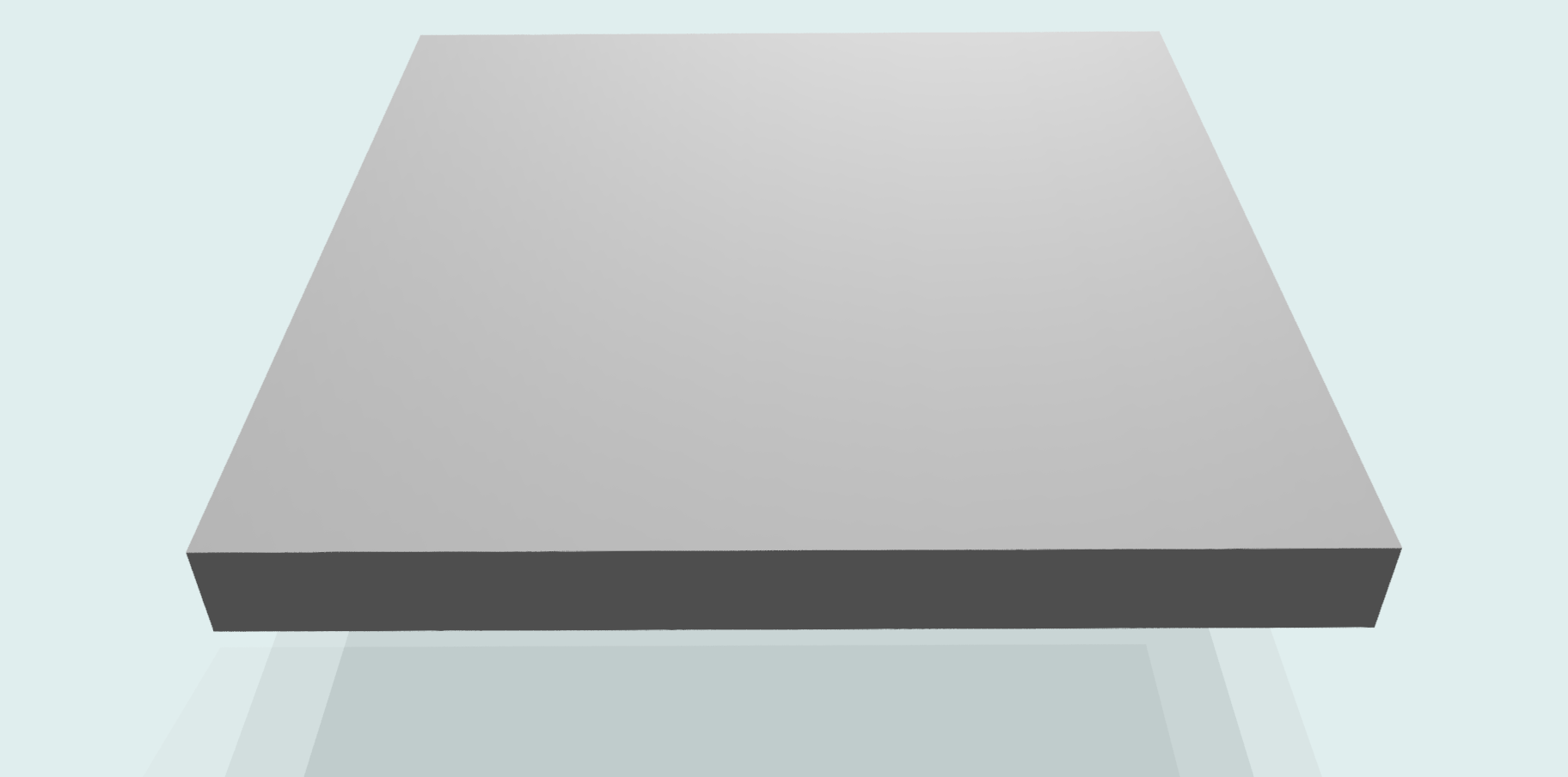 Tischplatte 19 mm melaminharzbeschichtet RAL 7035, grau Tischplatte 19 mm melaminharzbeschichtet RAL 7035, grau