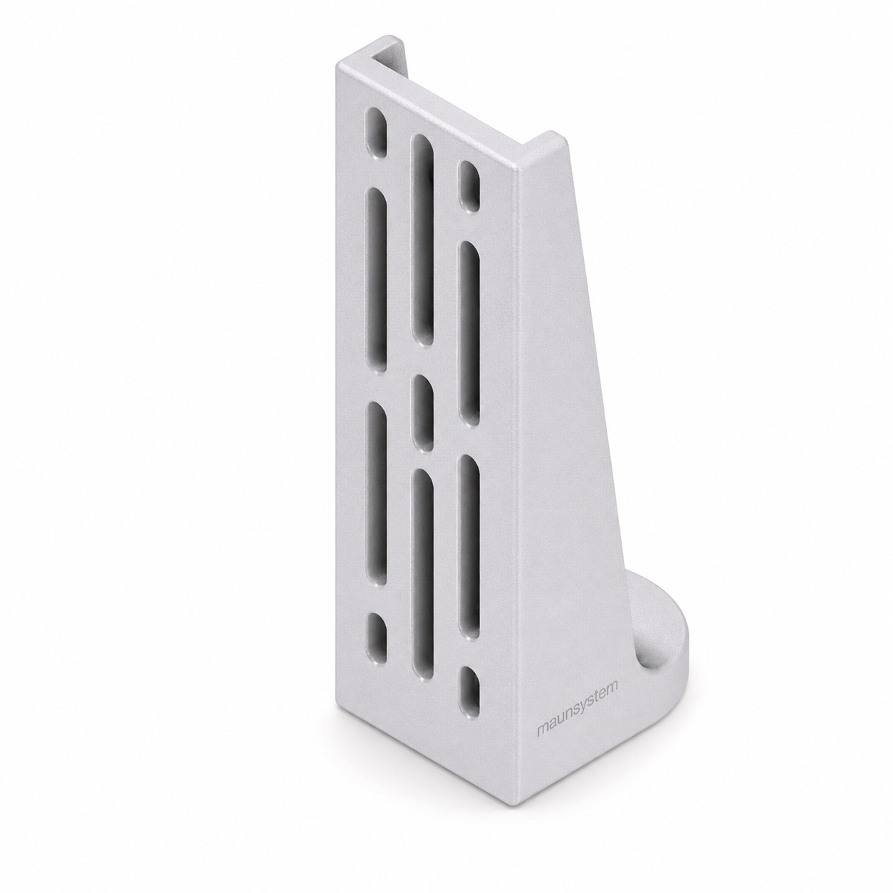 Zestaw narożników podłogowych 160x60x40 szt., kolor białego aluminium – 8 szt.