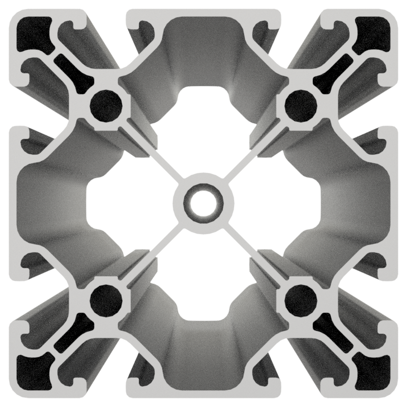 Profil 10 100x100 E, natur Profil 10 100x100 E, natur