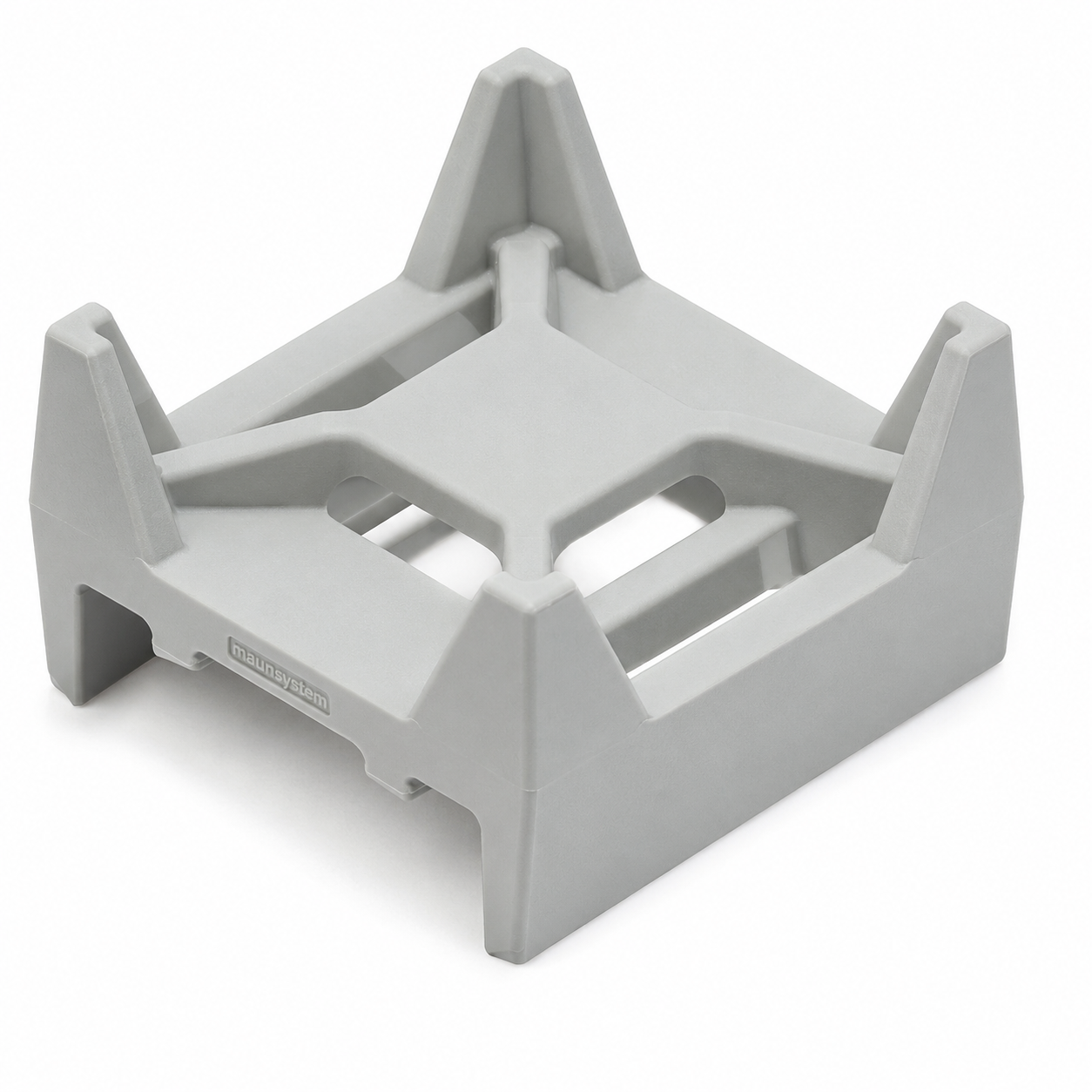 Universal-Halter D30, grau ähnlich RAL 7042