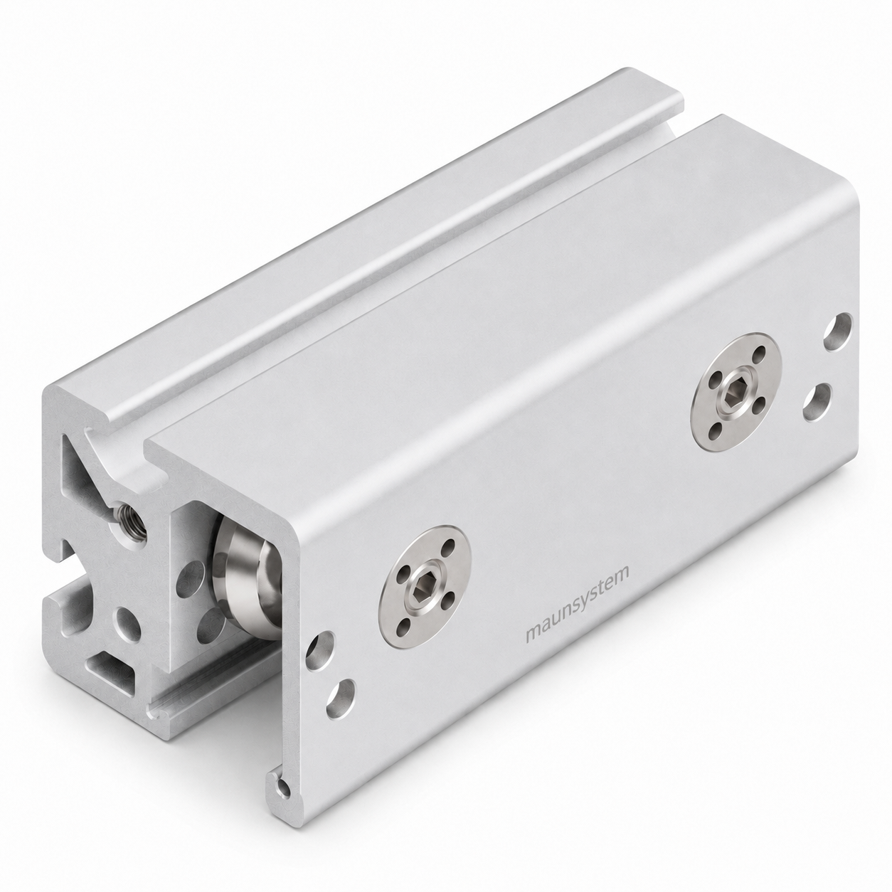 Double-Bearing Unit 8 D14 e, stainless