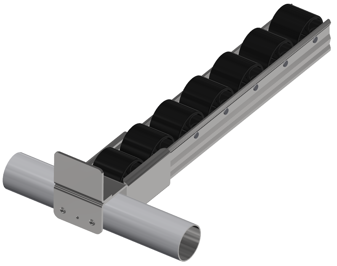 Rollenschienenaufnahme 35-D28 St