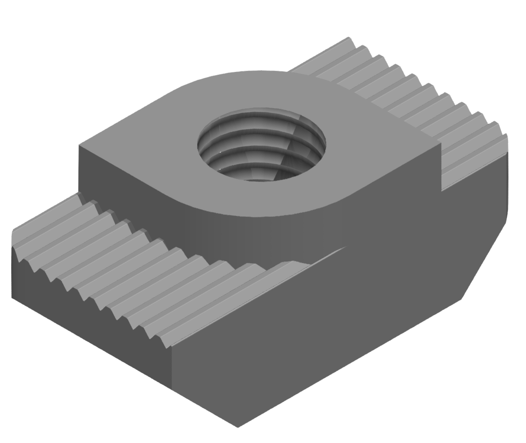 Hammermutter M6, verzinkt-10 Hammermutter M6, verzinkt-10