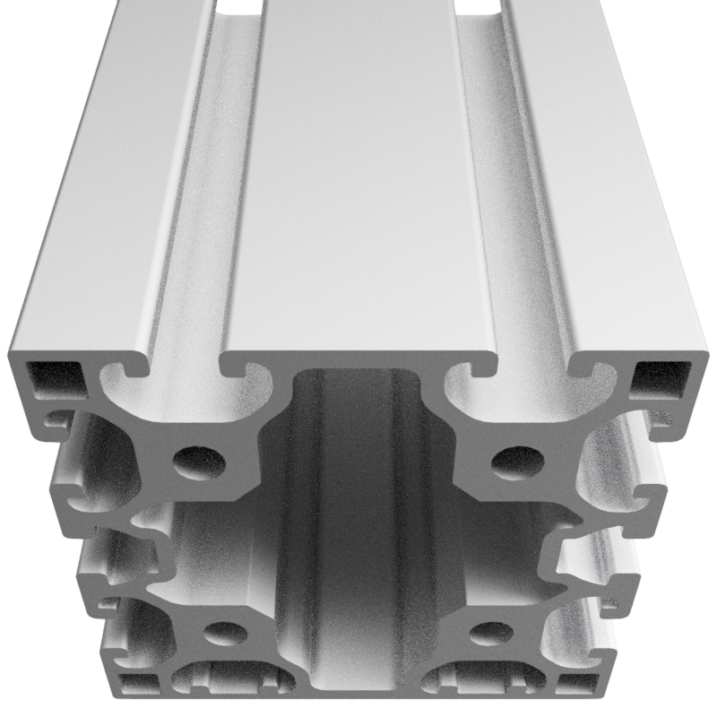 Profil X 8 80x80 2N - XMS, natur Profil X 8 80x80 2N - XMS, natur