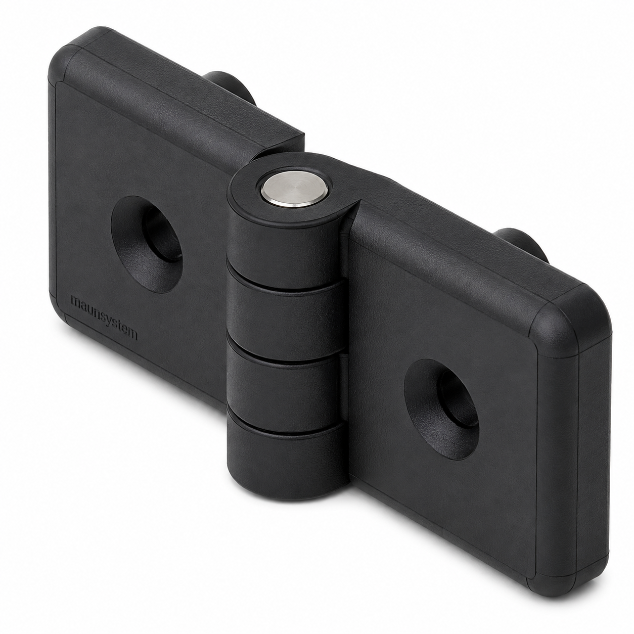 Scharnier fest 45x45 PA, schwarz-10