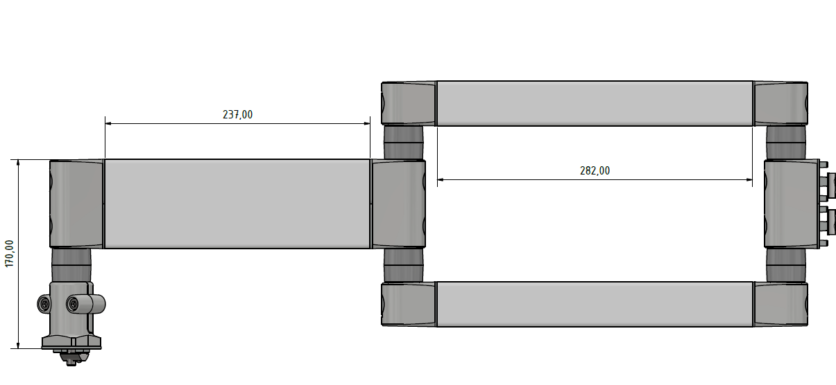 Doppelschwenkarm 8 80 695 schwer Doppelschwenkarm 8 80 695 schwer