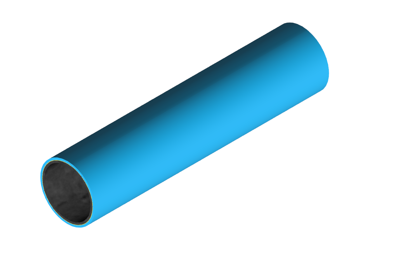 M-Tube 1 mm sky blue