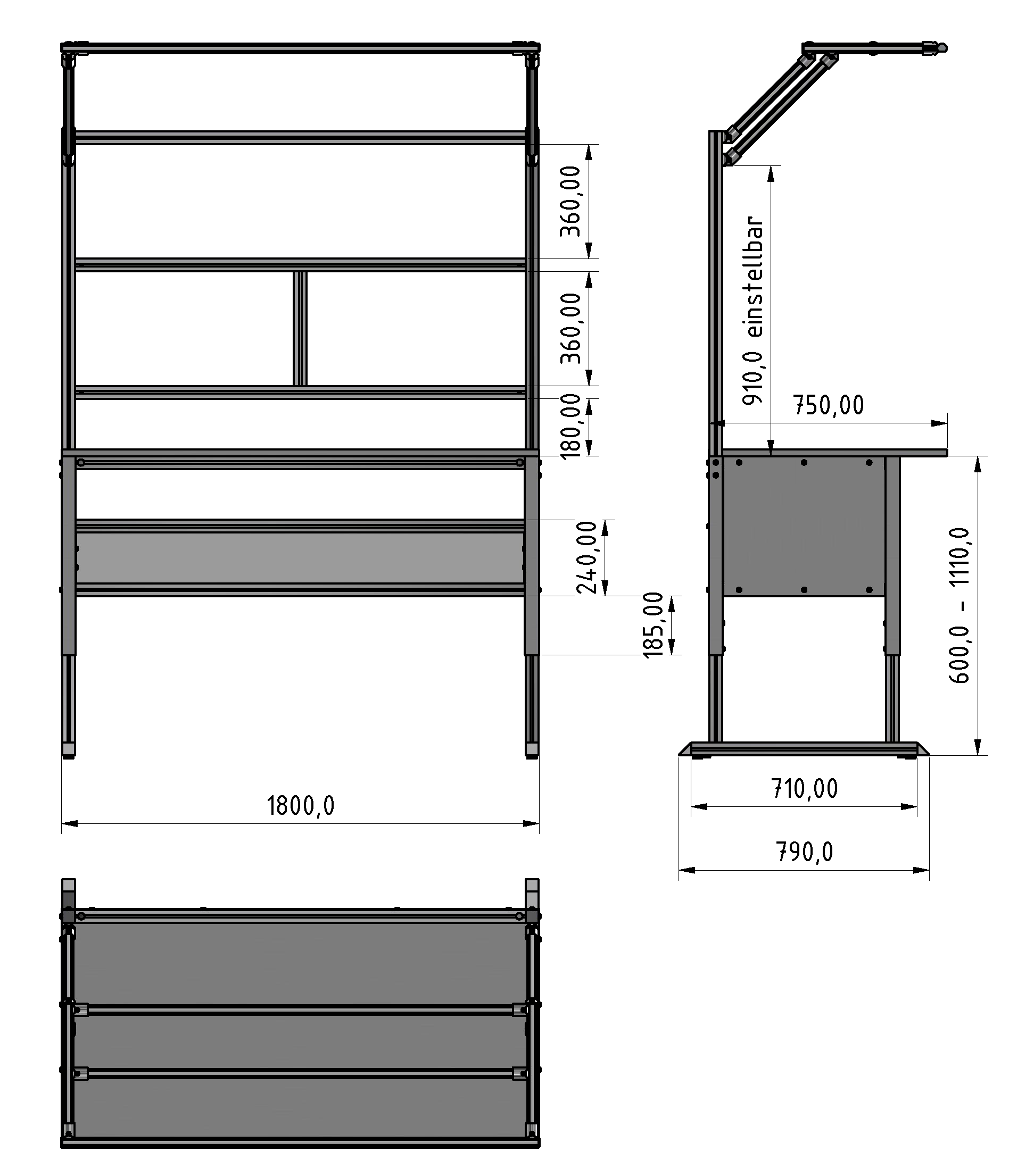 Basic Line plus worktable