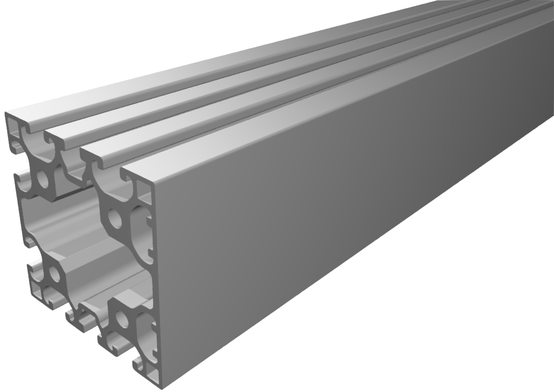 Profil X 8 80x80 2N - XMS, natur Profil X 8 80x80 2N - XMS, natur