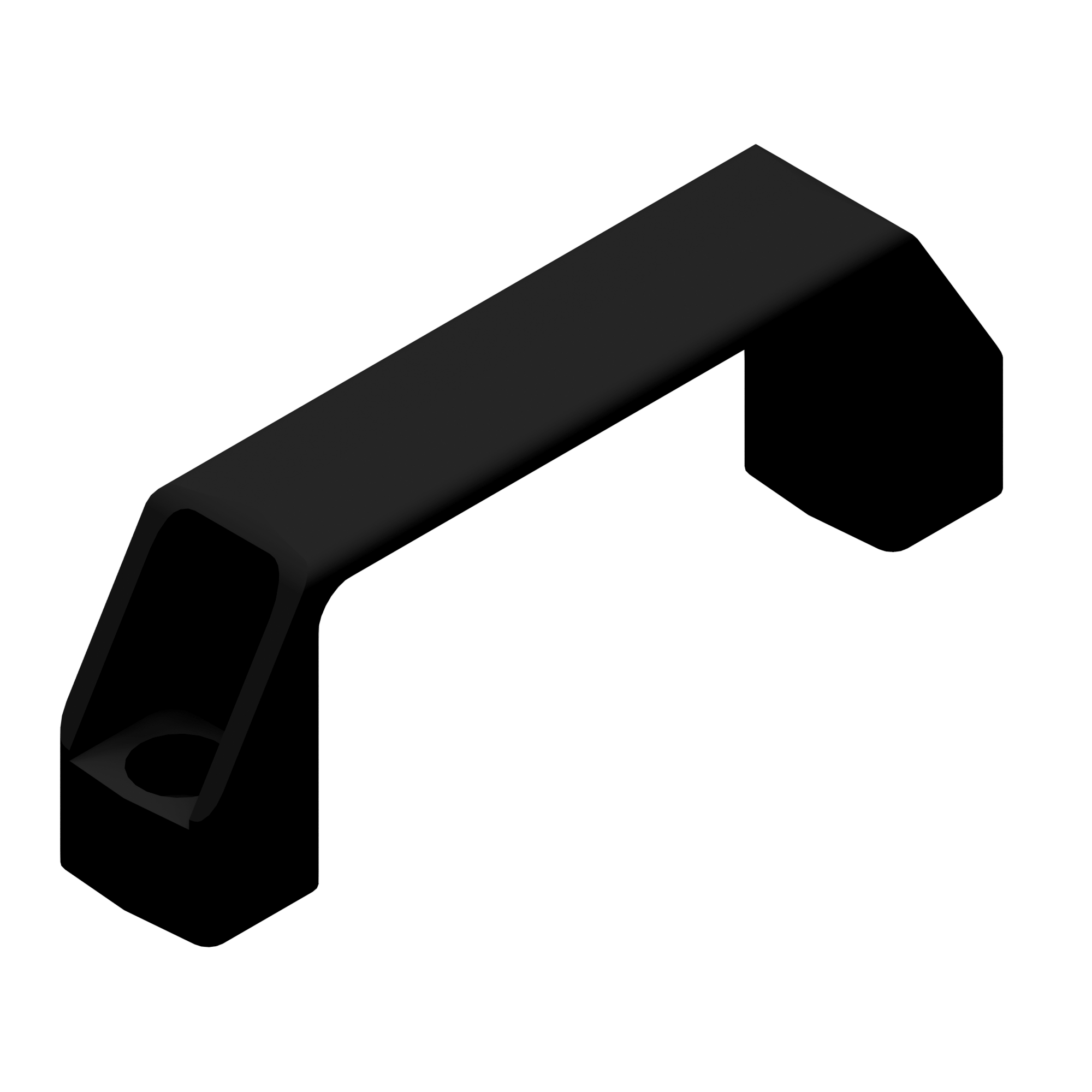 Handle PA 160 E, black