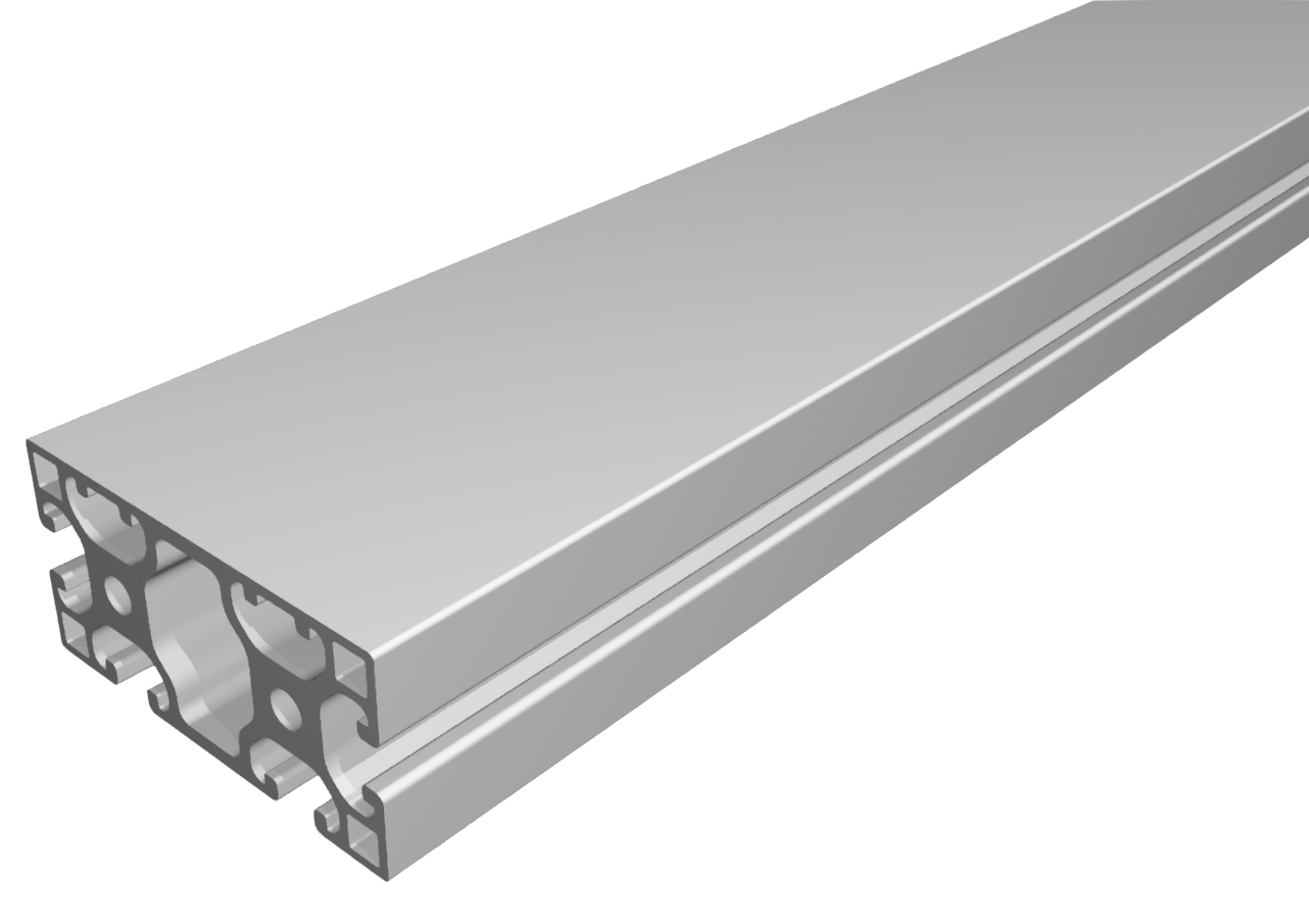 Profil X 8 80x40 2N leicht, natur Profil X 8 80x40 2N leicht, natur